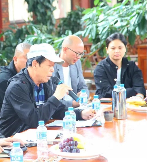 協(xié)會(huì)秘書(shū)長(zhǎng)王志強(qiáng)同志致歡迎辭并作分享發(fā)言